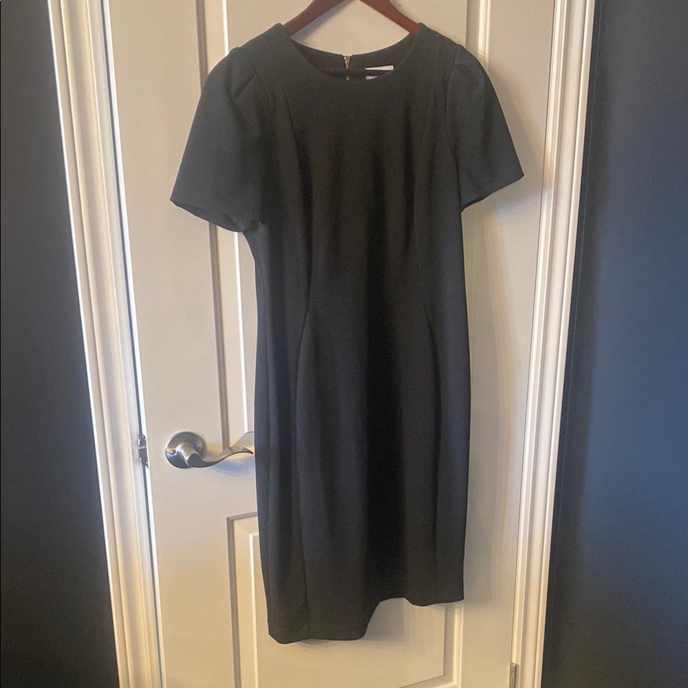 Calvin Klein Black Midi Dress